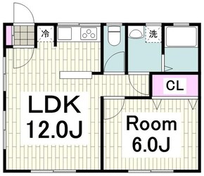 パークハイツＭ棟の物件間取画像